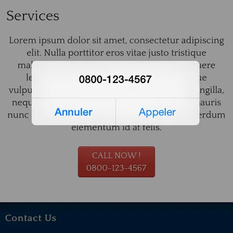rel="tel" links
