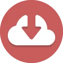 Icon flacher Kreis Download