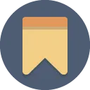 Icon flaches Kreisfarbband