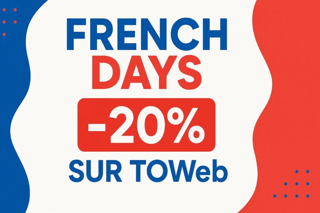 French days discount on TOWeb 13