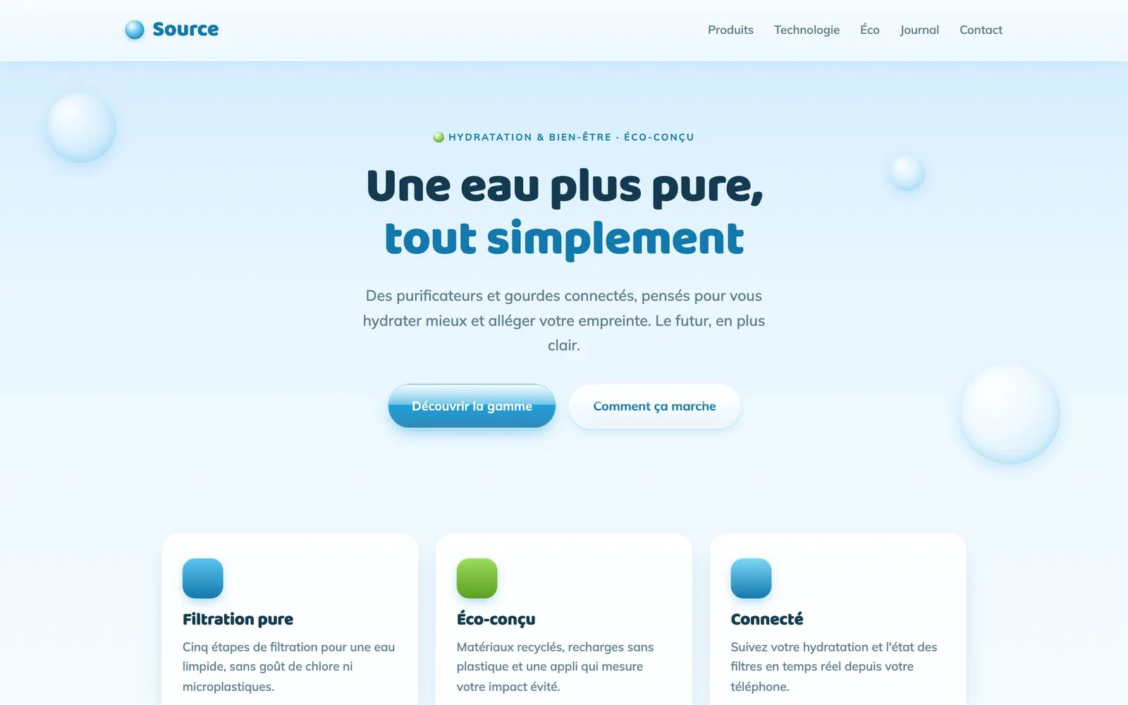 Aqua — Brillant et aérien, esprit an 2000